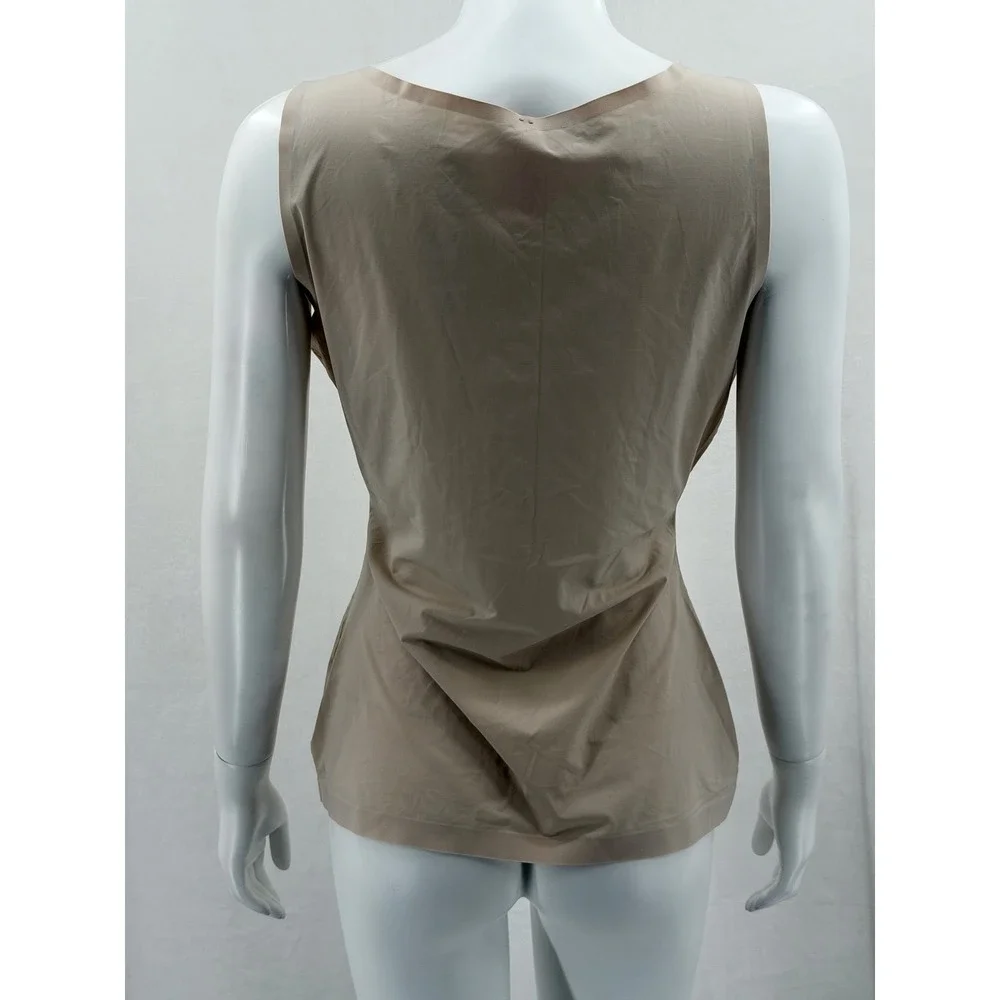 Spanx Top Womens XL Beige Shaping Slimming Thinstincts Tank Lightweight Neutral